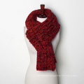 Women′s Winter Warm Thick Merlange Mohair Long Knitted Shawl Scarf (SK145)